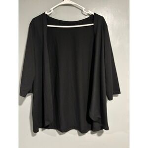 SHEIN woman's 3/4 Sleeve Cardigan Black